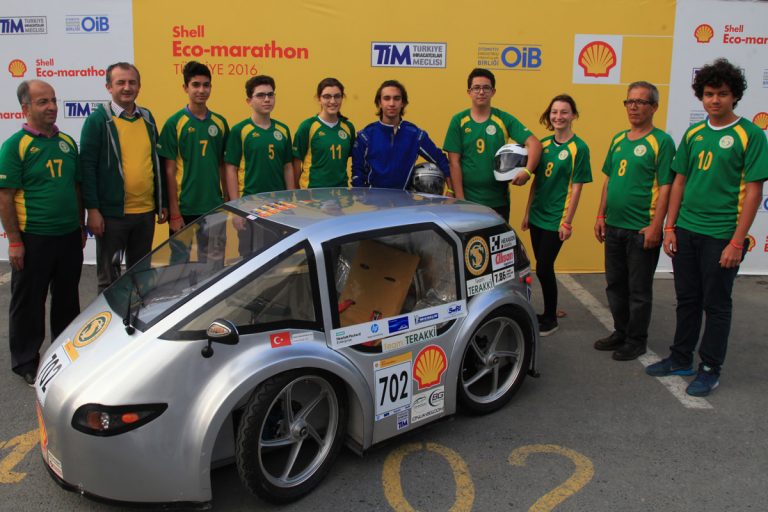 Terakkili Gençler Shell Eco-marathon Türkiye’de Yarıştı